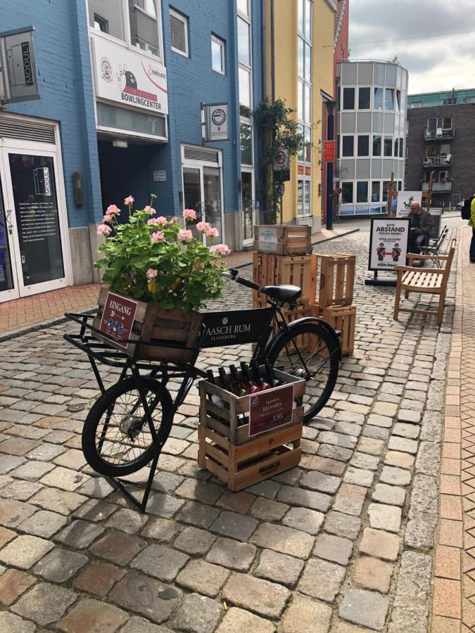 Burghofdrei Hygge & Zentral P-Platz Streaming Apartman Flensburg Kültér fotó